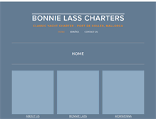 Tablet Screenshot of bonnielasscharters.com